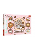 Puzzle 500 Pusheen w kawiarni