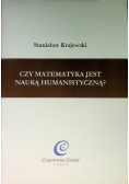 Czy matematyka jest nauką humanistyczną