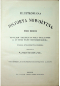 Ilustrowana historya nowożytna Tom 2 ok 1900r