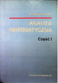Analiza matematyczna Część I