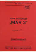 Szyfr zasadniczy MAR 3 Nr 11 Reprint z 1924 r.