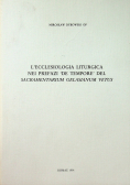 Lecclesiologia liturgica