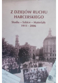 Z dziejów ruchu harcerskiego