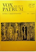 Vox Patrum Rok Xiii - Xv