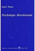 Psychologia filozofowania
