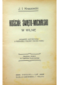 Kościół Święto Michalski w Wilnie 1908 r.