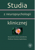 Studia z neuropsychologii klinicznej