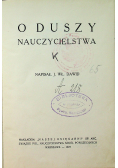 O duszy nauczycielstwa