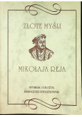 Złote myśli Mikołaja Reja