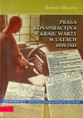 Prasa konspiracyjna w kraju Warty w latach 1939 - 1945