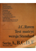 Test matryc wersja Standard Seria A B C D E
