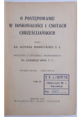 O postępowaniu w doskonałości i cnotach chrześcijańskich 1929 r