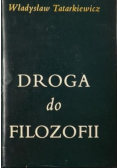 Droga do filozofii Tom 1