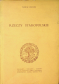 Rzeczy staropolskie
