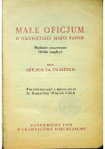 Małe Oficjum o Najświętszej Maryi Pannie