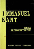 Kant pisma przedkrytyczne