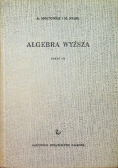 Algebra wyższa Część III
