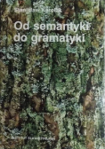 Od semantyki do gramatyki