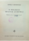 O polskiej muzyce ludowej