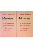 Mimesis Rzeczywistość przedstawiona w literaturze Zachodu Tom I i II