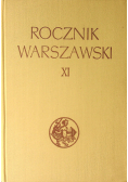 Rocznik Warszawski XI
