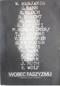 Wobec faszyzmu