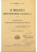 O miłości ukrzyżowanego Zbawiciela 1925 r.