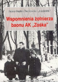 Wspomnienia żołnierza baonu AK  Zośka