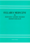 Syllabus medyczny dla absolwentów wydziałów lekarskich akademii medycznych