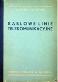 Kablowe linie telekomunikacyjne