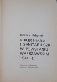 Pielęgniarki i sanitariuszki w powstaniu warszawskim w 1944 r