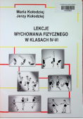 Lekcje wychowania fizycznego w klasach IV - VI