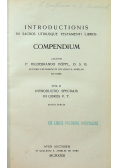 Introductionis in sacros utriusque Testament libros Compedium Vol II 1931