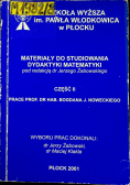 Materiały do studiowania dydaktyki matematyki