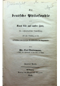 Die Deuntsche Ahilosophie 1842 r