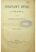 Podstawy Etyki i Prawa 1891 r