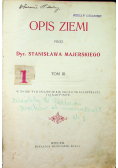 Opis ziemi tom III około 1900 r.