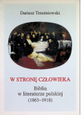 W stronę człowieka Biblia w literaturze polskiej
