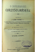 O doskonałości chrześcijańskiej 1901 r.