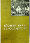 Łódzkie studia etnograficzne  Tom XX