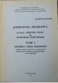 Literatura źródłowa do kursu Podstawy Fizyki na Politechnice Warszawskiej Tom I Szczególna Teoria Względności