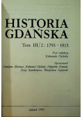Historia Gdańska Tom 3 Część 2