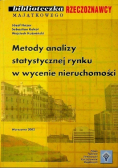 Metody analizy statystycznej rynku w wycenie nieruchomości