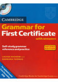 Cambridge Grammar for First Certificate with answers + CD