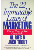 The 22 immutable laws of marketing