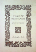 Stanisław Orzechowski pisarz polityczny