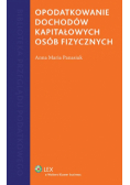 Opodatkowanie dochodów kapitałowych osób fizycznych