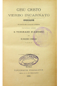 Gesu Cristo verbo incarnato 1888 r.