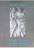 Stopa bosa stopa obuta