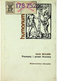 Poematy i proza liryczna